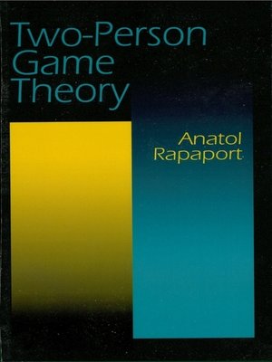 cover image of Two-Person Game Theory